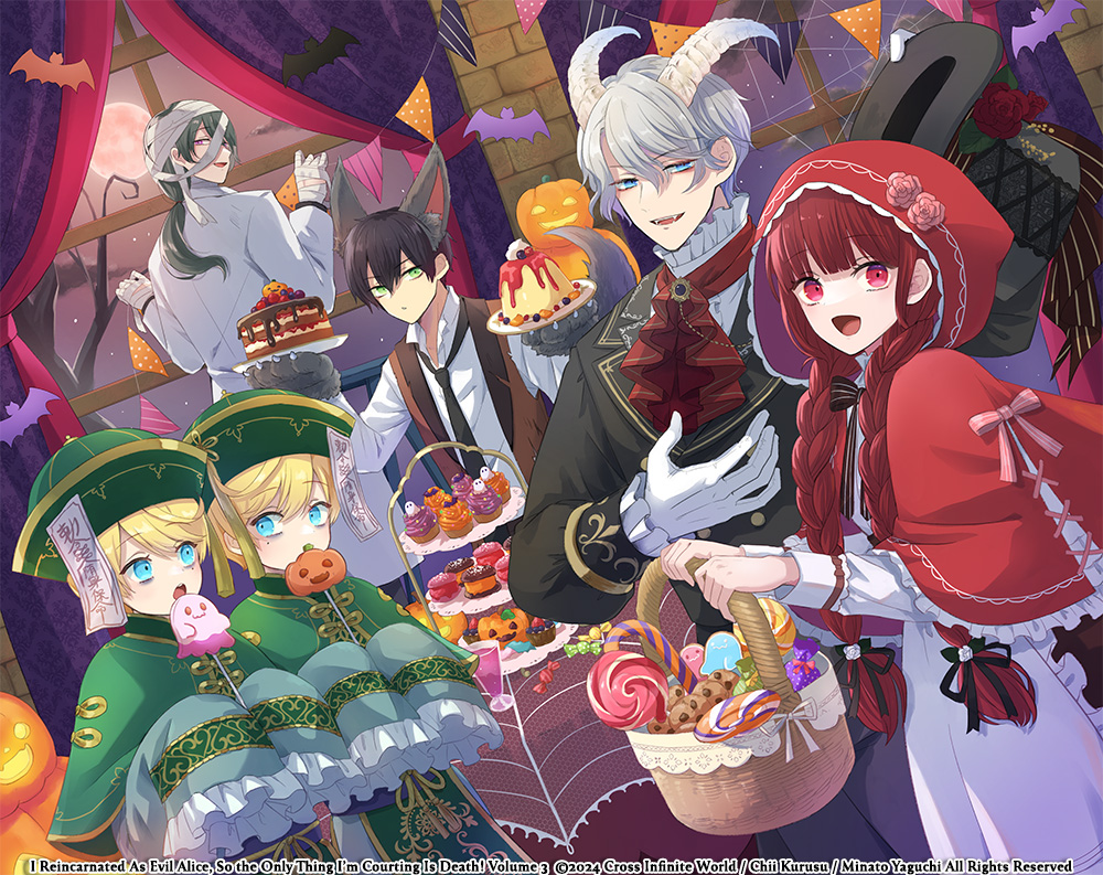 I Reincarnated As Evil Alice, So the Only Thing I’m Courting Is Death! Vol. 3 Chrp cover