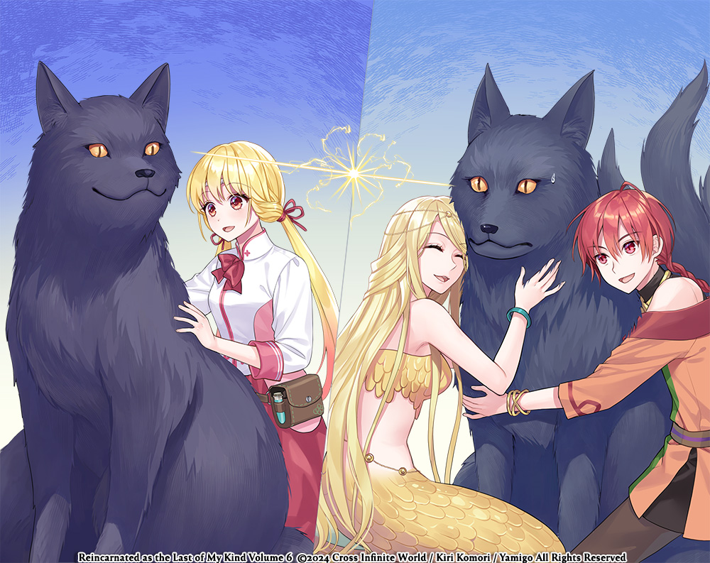 New Volume: Reincarnated as the Last of my Kind Volume 6 Cover
